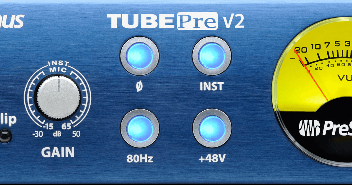 TubePre V2 – PreSonus
