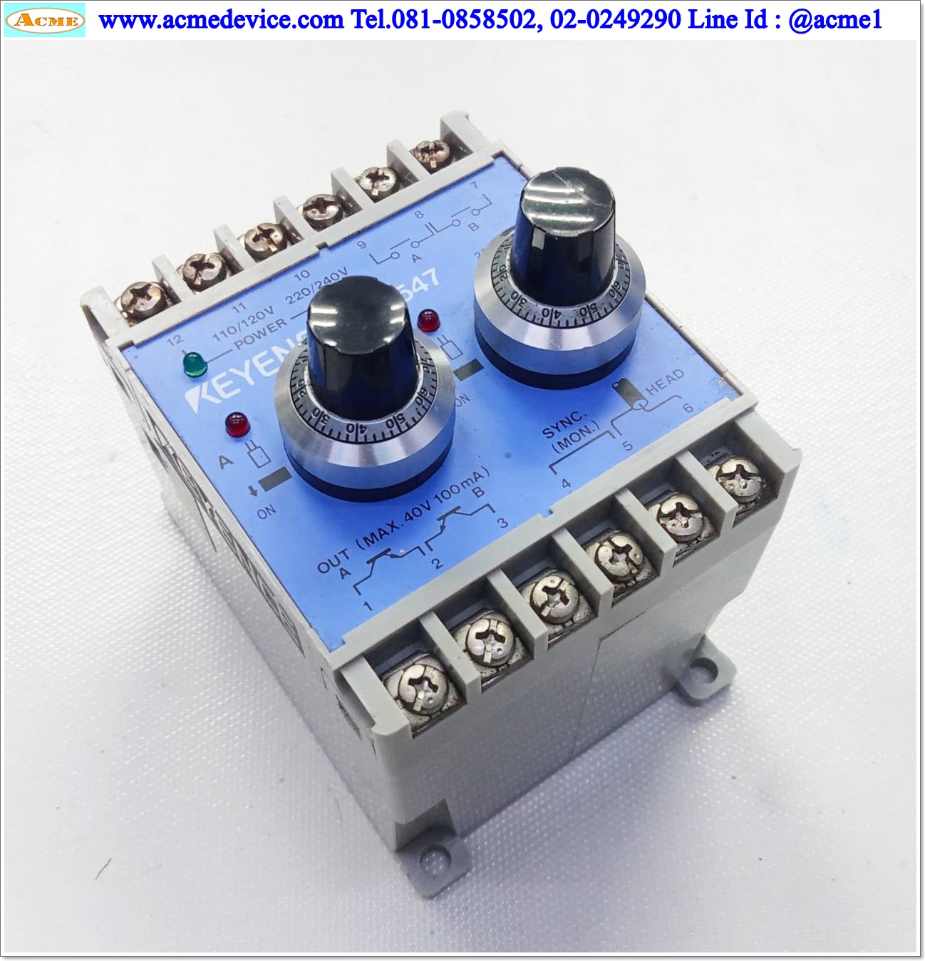 KEYENCE（キーエンス）高精度位置決めセンサEG-547近接SH-305中古 EG