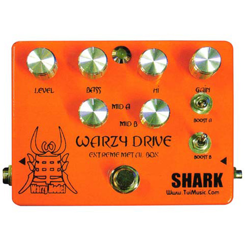 Shark Warzy Drive Guitar Effect Pedal - DIY Guitar สำหรับเด็ก