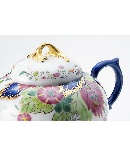 ♥【染付】竹笹・花絵柄竹筒型花瓶円筒形希少なヴィンテージ有田焼