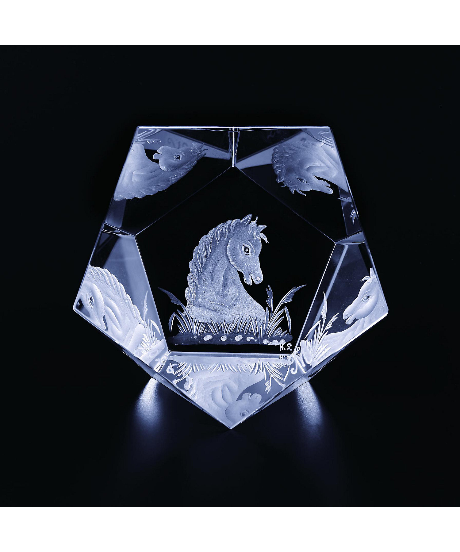 マイセン Meissener Bleikristall ディナーベル 龍 【公式通販】