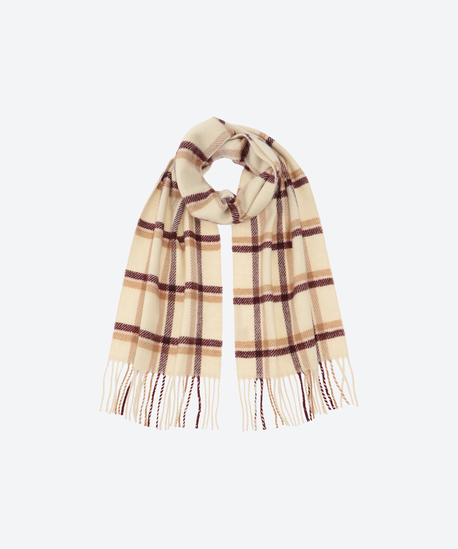 伊勢丹新宿店限定 カシミヤウインドペン マフラーAM25Fー