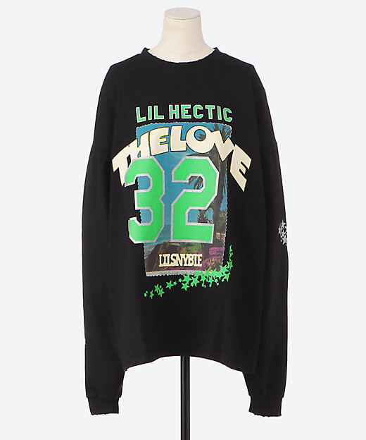 32 love long tee LSB―LTOP―023B | Little