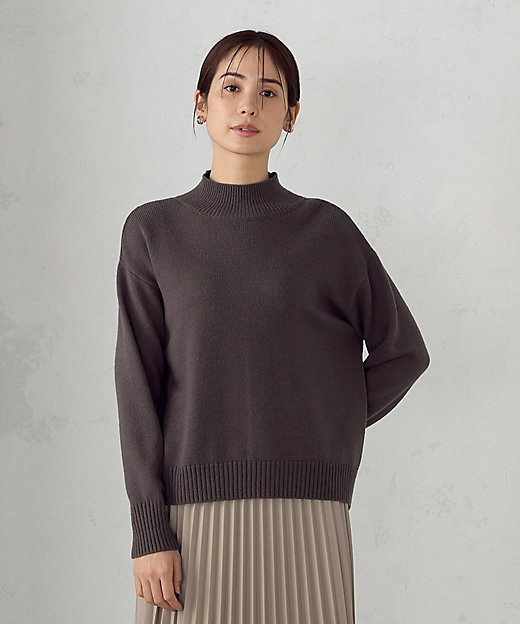 バックスリット ハイネックニット（1277KI08） | COMME CA ISM