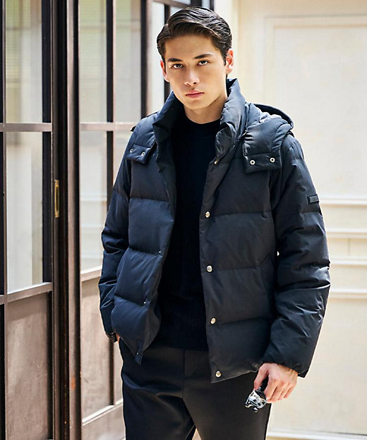 袖取り外し可】デタッチャブル ダウンブルゾン（2002464202