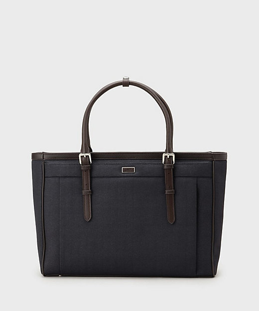 メランジピンヘッド ブリーフトート（2002532484） | TAKEO