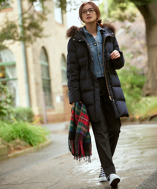 カシミヤ チェック柄 ストール（AA3DSW0402） | 23区 (Women