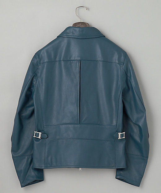 24AW新作】シープレザー シングルカラーブルゾン