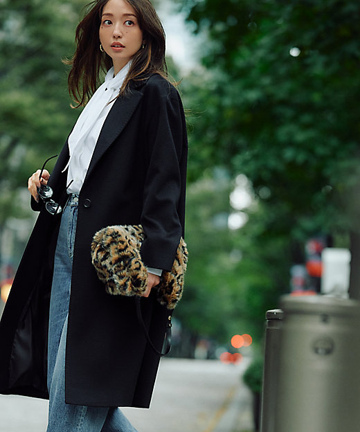 CLASSY．1月号掲載】ウールカシミヤビーバー チェスターコート