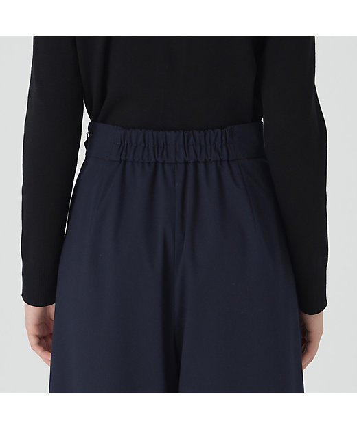 ✨️新品✨️ FUGAFUGA パッチワーク ガウチョパンツ ネイビー/グレー