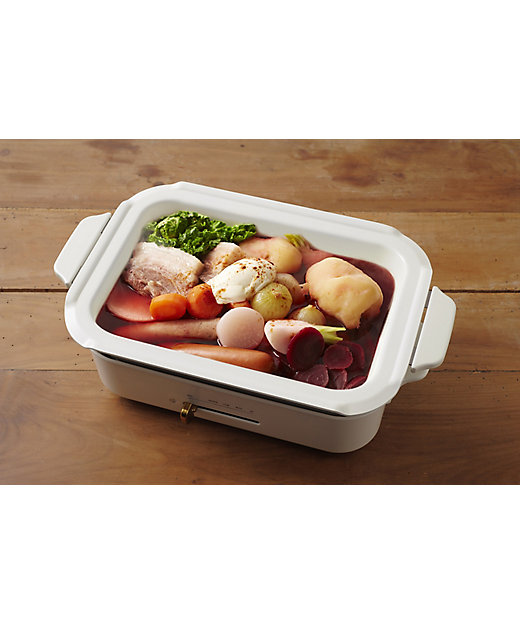 コンパクトホットプレート用 セラミックコート鍋 | BRUNO/ブルーノ