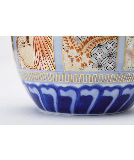 色絵花鳥文瓔珞文鳳凰文神具榊花器花瓶酒器徳利2本2425