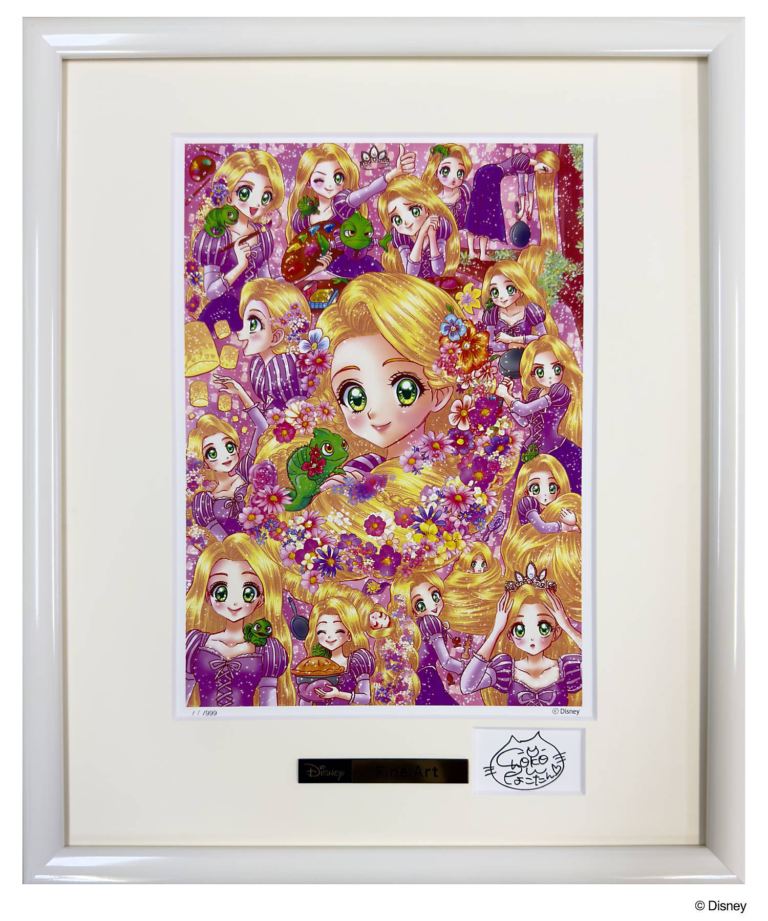 MART IN ERE 『GIFT OF HUNNY』 ディズニーアート 版画 MART IN ERE