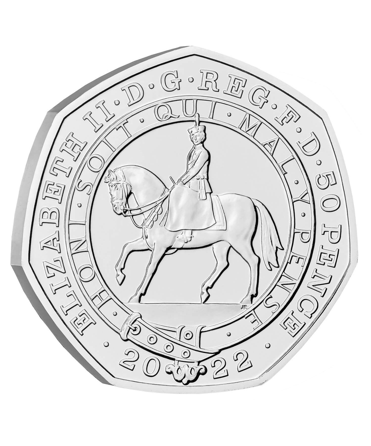 ☆エリザベス女王プラチナジュビリー記念50ペンス白銅貨 | ROYALMINT