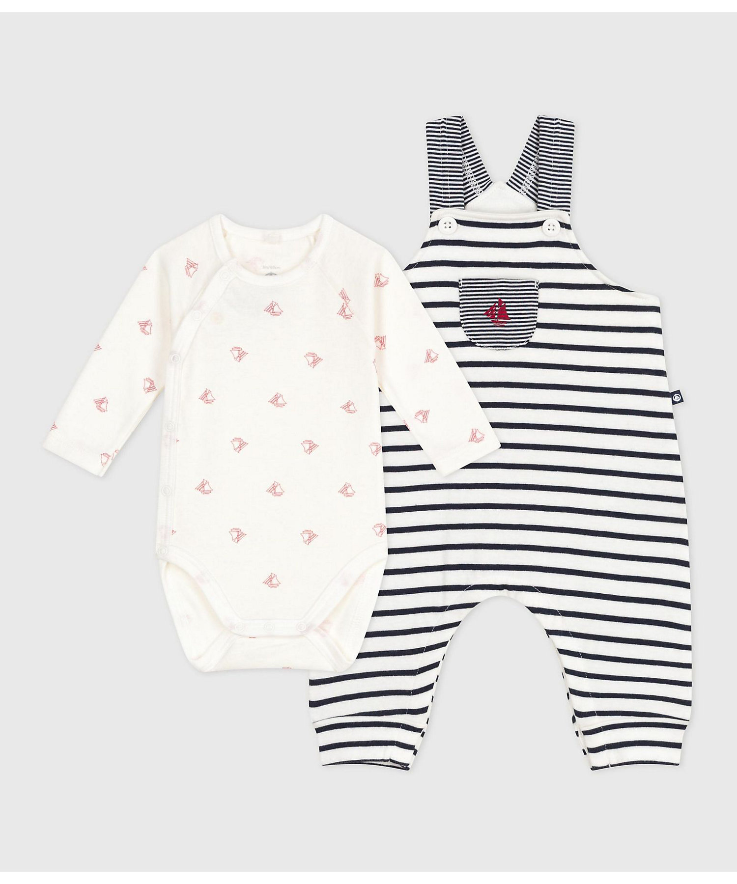 ベビー2点セット A0ECT01010 | PETIT BATEAU (Baby&Kids