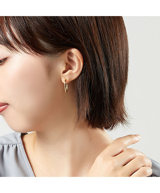 ゴールド フープピアス | Vendome Aoyama (Women)/ヴァンドーム青山