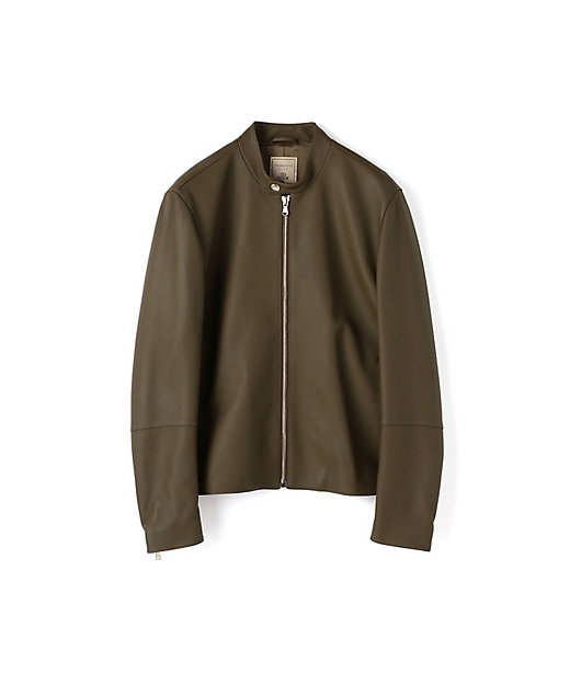 別注】DENIM×TOMORROWLAND ラムレザー シングル