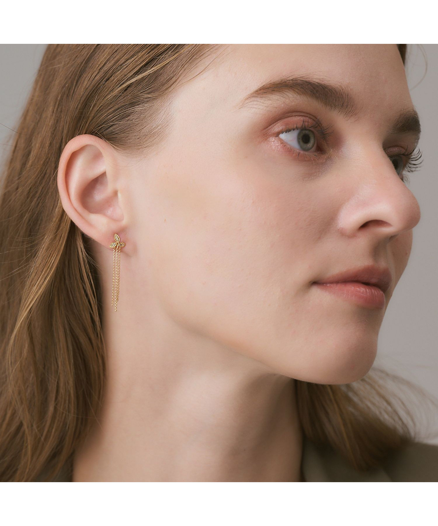 K18ダイヤモンドピアス（0．03ct） | agete/アガット | 三越