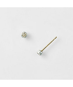 K10ダイヤモンドピアス（0．03ct） | agete/アガット | 三越