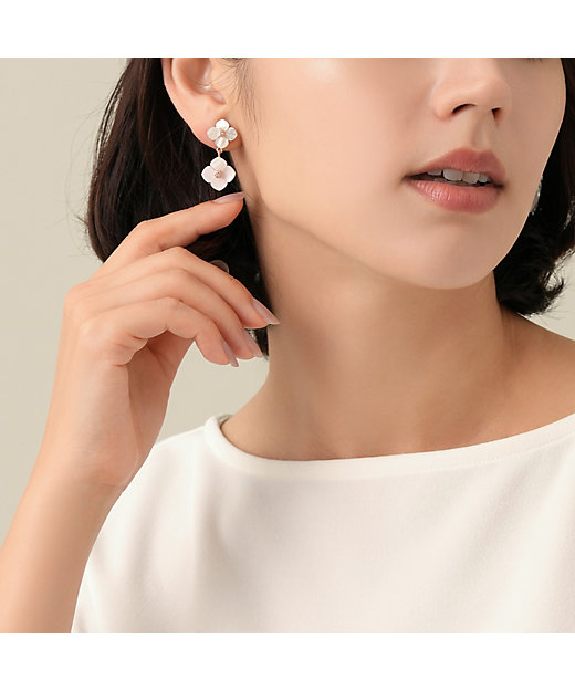 シェルフラワー イヤリング VBME2003 XP | VENDOME BOUTIQUE