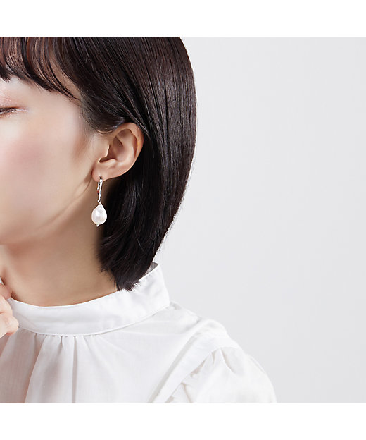 淡水バロックパール ピアス VBPA4026 PF | VENDOME BOUTIQUE