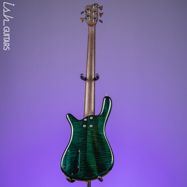 Warwick Custom Shop Streamer LX 5-String Bass Petrol Green NAMM