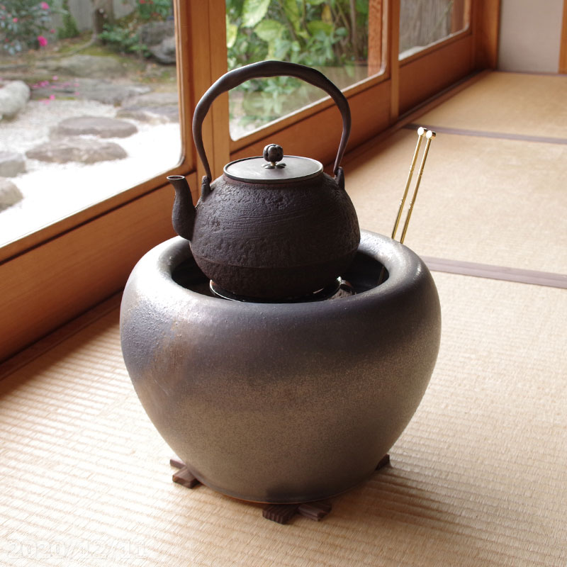 火鉢 嘉山銘 古美術 アンティーク めだか 火鉢 嘉山銘 古美術