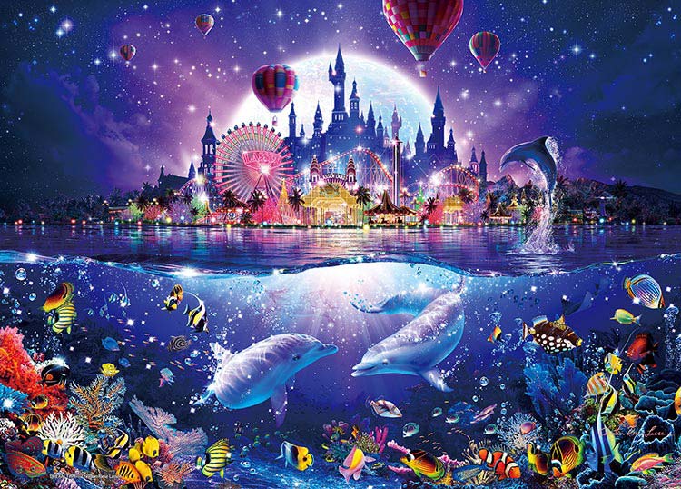 美品版画】クリスチャン R ラッセン『ラハイナ シンフォニー