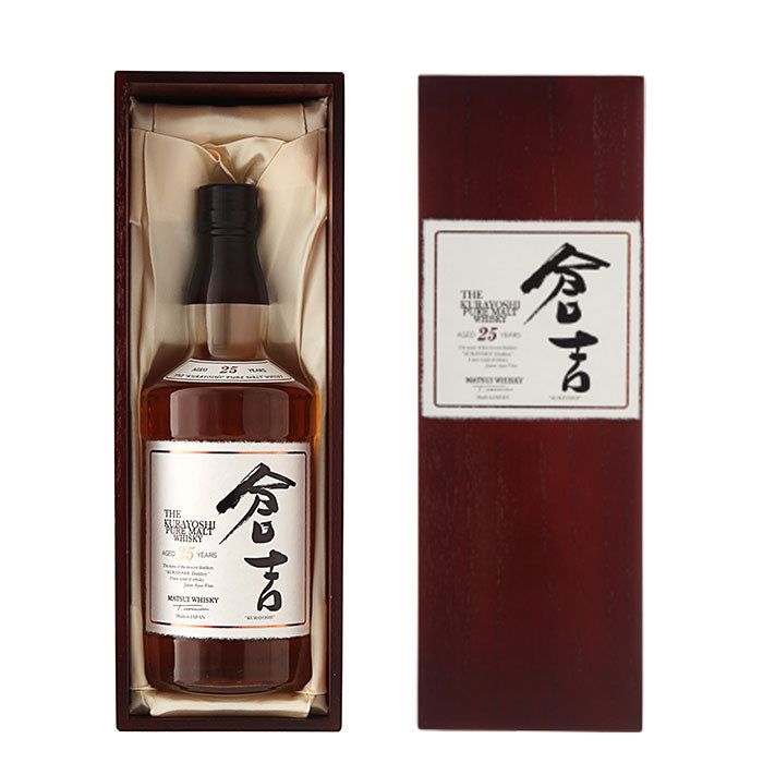 倉吉 25年 ピュアモルト ウイスキー 700ml 46% 松井酒造 マツイピュア