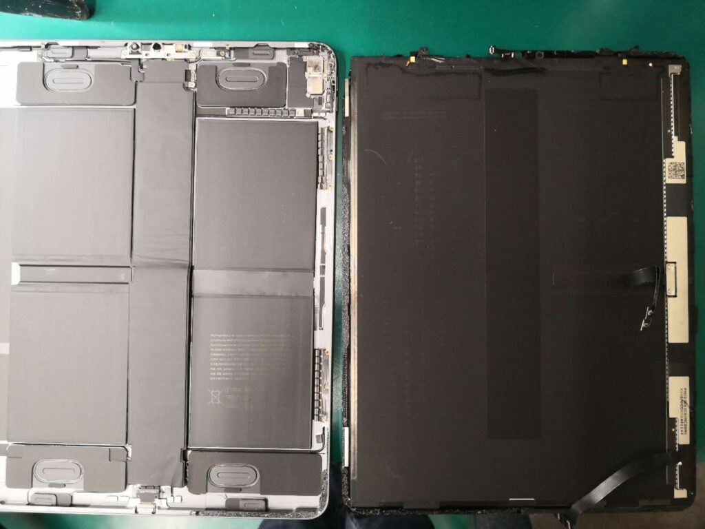 iPad Pro 12.9インチ 第5世代 第6世代】画面破損 液晶漏れ ガラス