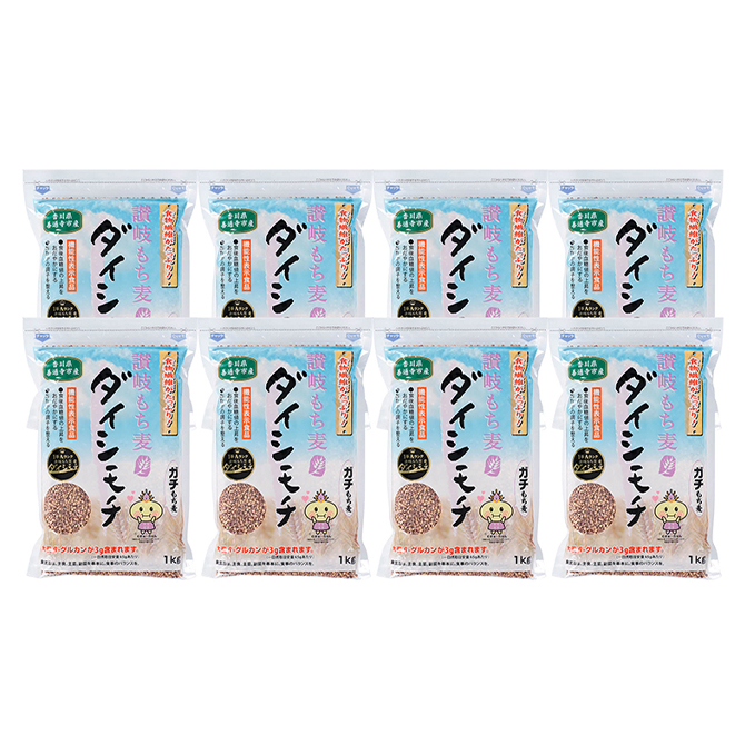 JALとっておきの逸品｜〔まんでがん〕讃岐もち麦ダイシモチ8袋セット