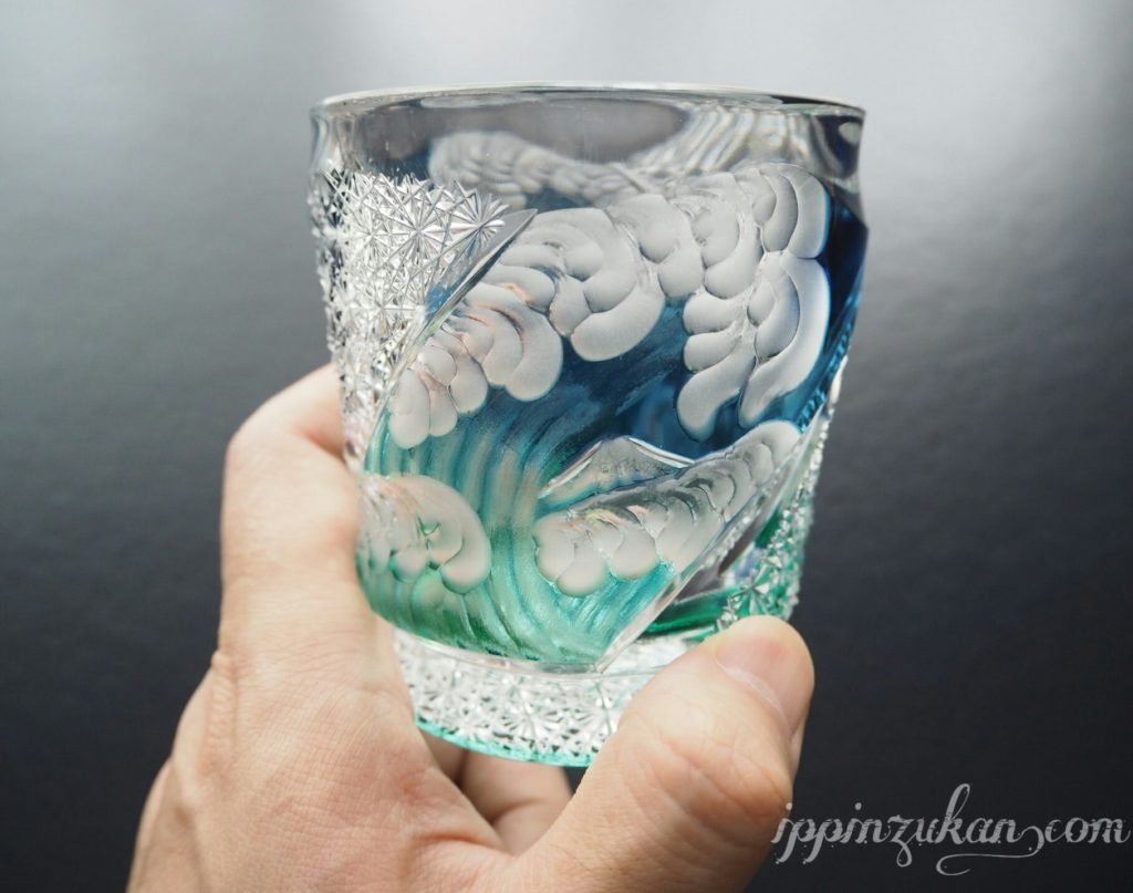 江戸切子のオールドグラス 四季一春、四季一夏 (但野硝子加工所) | 男