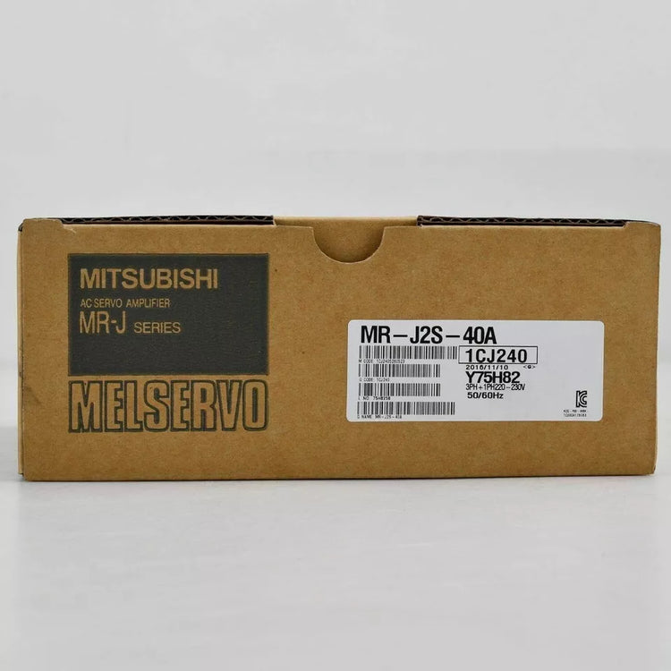 MR-J2S-40A | Mitsubishi 0.4 kW MELSERVO J2S AC Servo Drive with Dynami