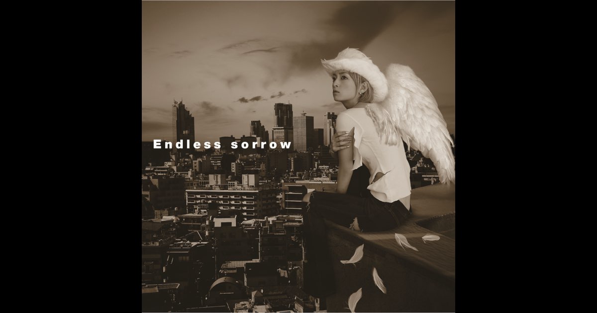美品】 浜崎あゆみ B2 ポスター Endless sorrow 美品】 浜崎あゆみ B2