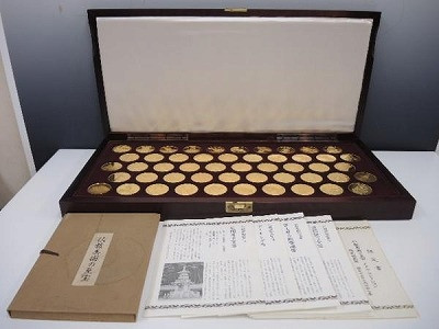 フランクリンミント社のメダルコレクション「仏教美術の至宝」をお