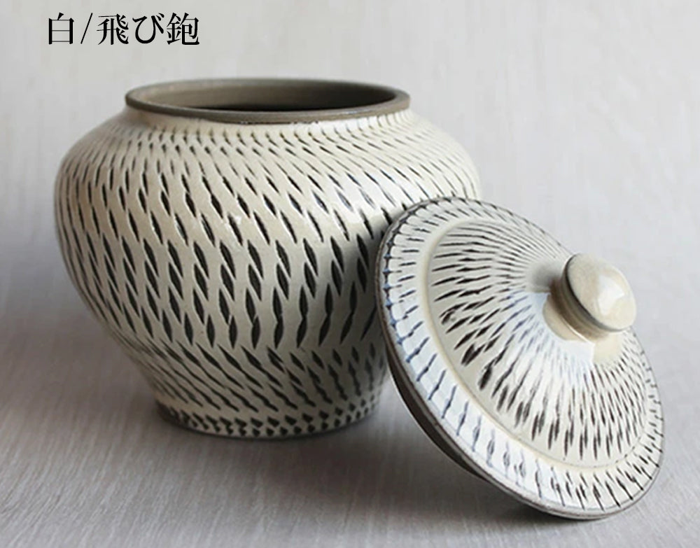 時代物 小鹿田焼 飛び鉋 花器 壺 フラワーベース アート 骨董品