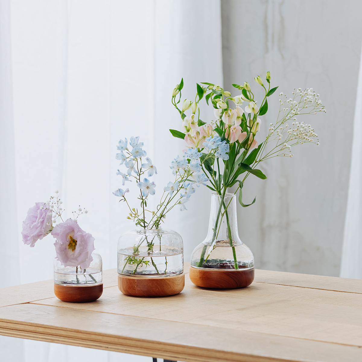 シナリー ウッド＆ガラスベース ドームS | itomani（いとまに）｜日常