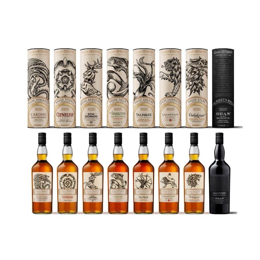 ゲーム・オブ・スローンズ シングル・モルト・コレクション 全8本