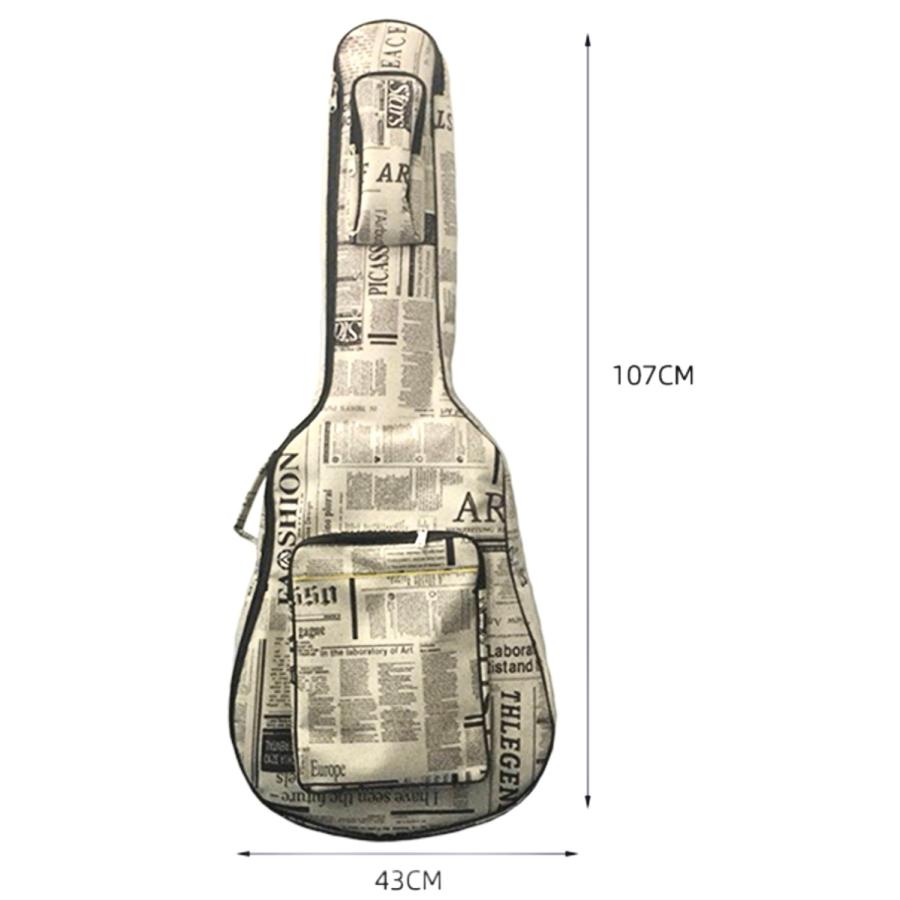 アコギ エレアコ ギター エレキ セミハードケース ケース カバー 英字