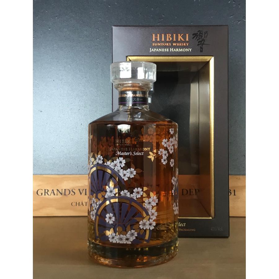 響 ジャパニーズハーモニー マスターズセレクト 意匠ボトル 43度 700ml