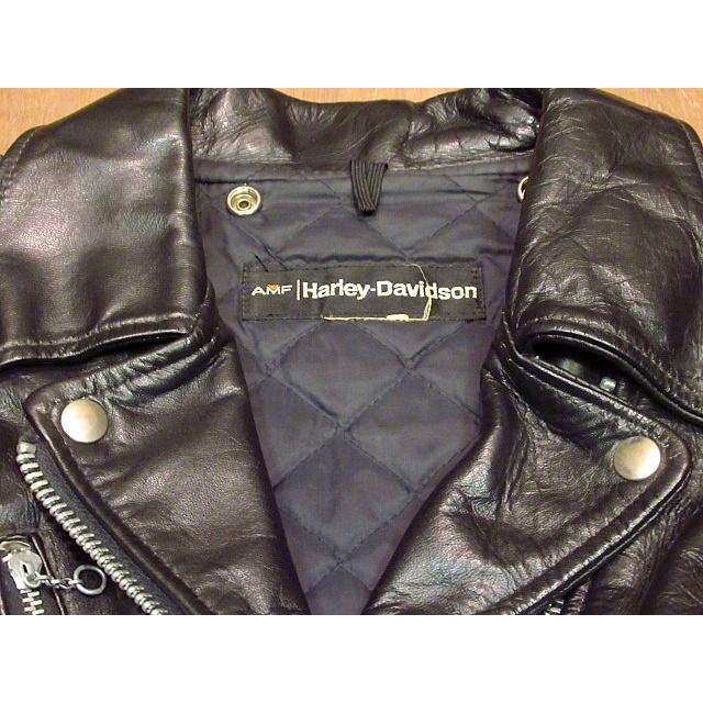 ビンテージ70's☆HARLEY DAVIDSON CYCLE QUEEN ダブルライダース