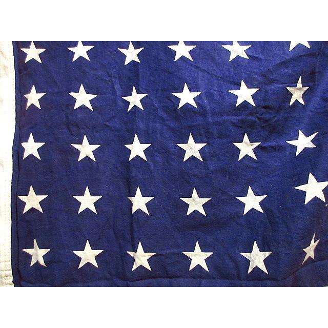 48 個の星が付いたアメリカ国旗、1940 年代のビンテージ国旗、第二次
