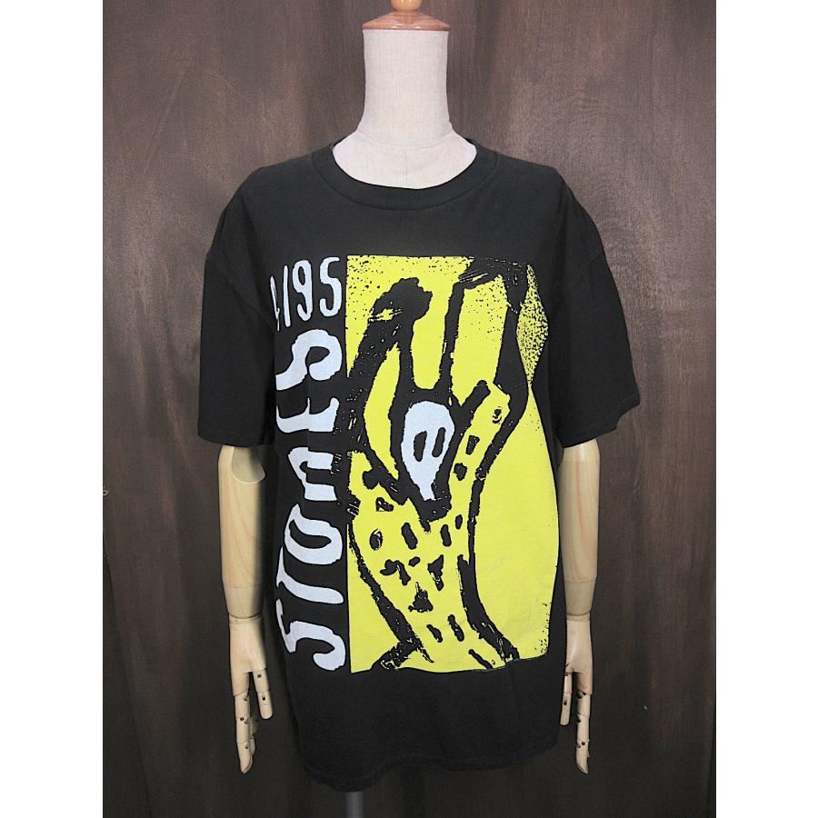 ビンテージ90's○THE ROLLING STONES VOODOO LOUNGE TOUR Tシャツ黒
