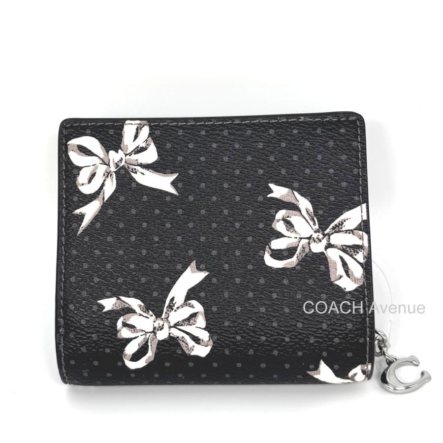 COACH（コーチ） 残りわずか リボン柄が可愛い COACH CZ346 スナップ