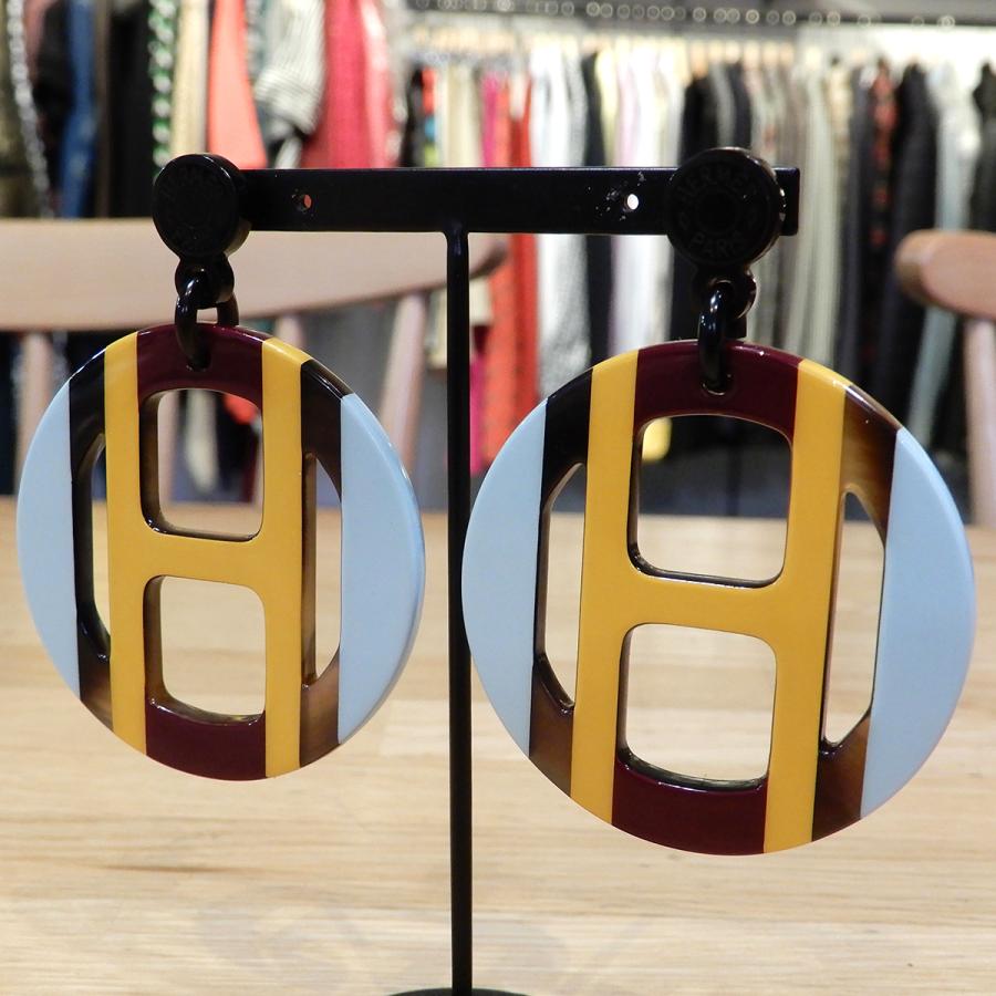 HERMES（エルメス） 【超美品】エルメス Hエキップ ピアス