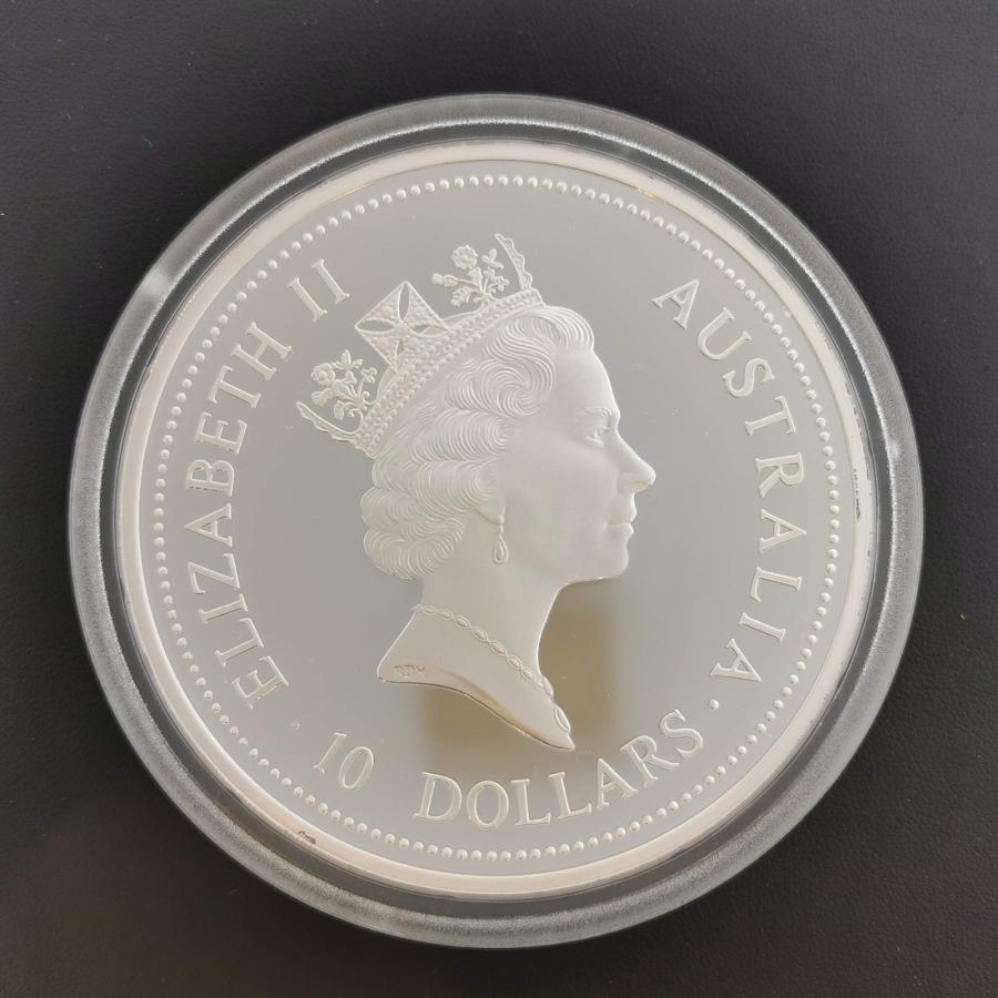 オーストラリア 10ドル銀貨 1996年 10オンス プルーフ 銀貨 カワセミ
