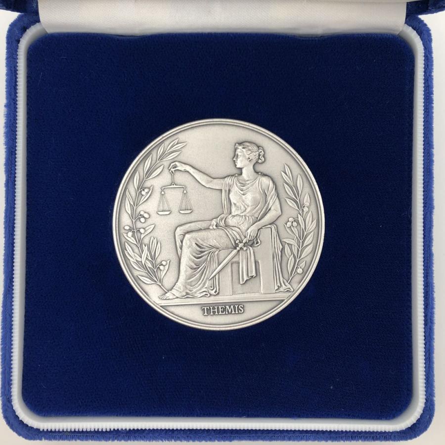 裁判所百年記念貨幣発行記念メダル（純銀製） 銀メダル 記念コイン