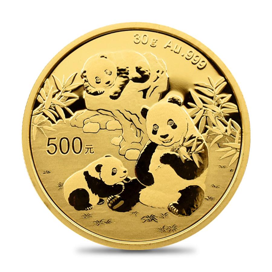 ☆即納追跡可☆ 中国 2025 パンダ 30g 金貨【10枚】 : コイン専科