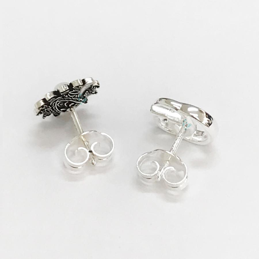 GUCCI（グッチ） ダブルG フラワー スタッズ ピアス アシンメトリー 両