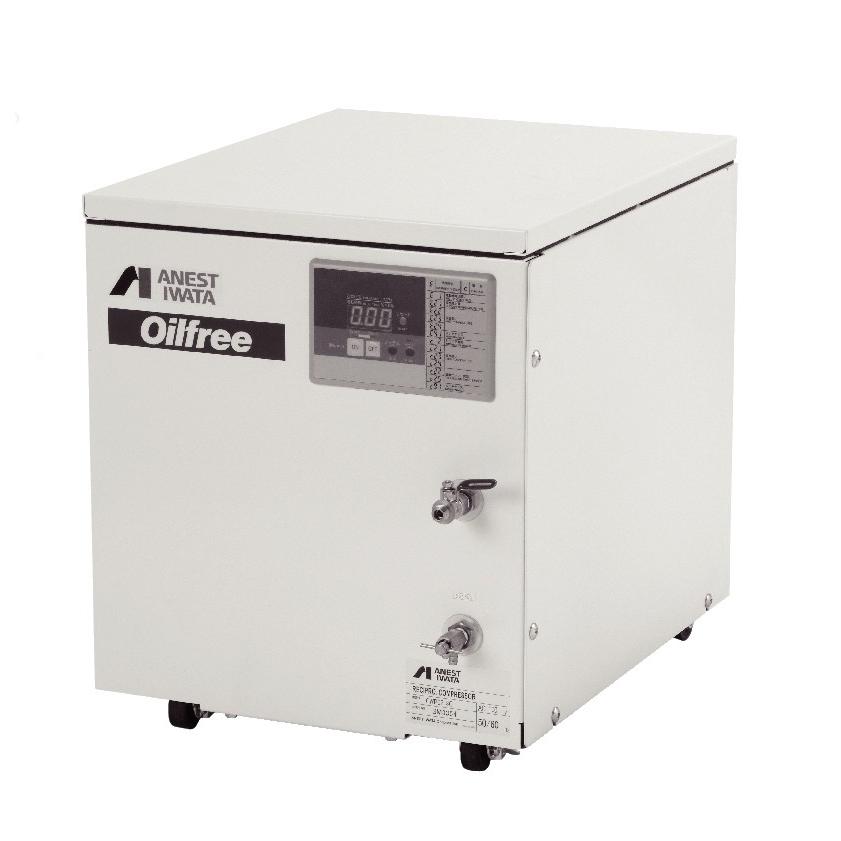 アネスト岩田 CWP04-8C 静音型オイルフリー コンプレッサー 0.4kW